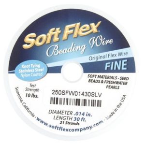 Shop Beading Wire! Soft Flex Fine Wire, Stringing And Beading Wire,  Spool Size 30 Ft, Specialty Beading Threads And Tiger Tail, Canadian Supplier, Bulk Buy | Shop jewelry making and beading supplies, tools & findings for DIY jewelry making and crafts. #jewelrymaking #diyjewelry #jewelrycrafts #jewelrysupplies #beading #affiliate #ad
