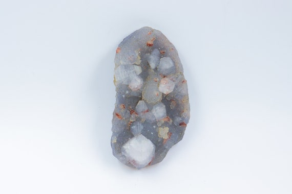Brown Stilbite On Grey Chalcedony, Chalcedony Mineral, Brown Stilbite On Grey Chalcedony Specimen, Natural Brown Stilbite, Naturalchalcedony