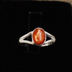Shop Sunstone Rings! Sunstone sterling silver ring, Natural Gemstone jewelry, Gift for her, Statement Ring, Anniversary gift, Power Stone, Healing Gemstones Ring | Natural genuine Sunstone rings, simple unique handcrafted gemstone rings. #rings #jewelry #shopping #gift #handmade #fashion #style #affiliate #ad