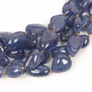 Shop Tanzanite Chip & Nugget Beads! Tanzanite Beads, 8×9-13×16 Mm Tanzanite Smooth, Tanzanite Nuggets Shape Beads, Tanzanite Plain Beads, tanzanite Smooth Nuggets Shape Beads | Natural genuine chip Tanzanite beads for beading and jewelry making.  #jewelry #beads #beadedjewelry #diyjewelry #jewelrymaking #beadstore #beading #affiliate #ad
