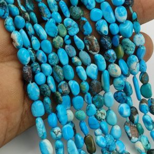 Shop Turquoise Chip & Nugget Beads! Natural Turquoise Smooth Nuggets Gemstone Shape Beads,Turquoise Nugget,Turquoise Tumble,Turquoise Strand,Tiny Nuggets,Turquoise Pebble Beads | Natural genuine chip Turquoise beads for beading and jewelry making.  #jewelry #beads #beadedjewelry #diyjewelry #jewelrymaking #beadstore #beading #affiliate #ad