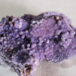 Druzy Grape Agate Crystal | Purple Botryoidal Chalcedony Crystal Specimen | Natural genuine stones & crystals in various shapes & sizes. Buy raw cut, tumbled, or polished gemstones for making jewelry or crystal healing energy vibration raising reiki stones. #crystals #gemstones #crystalhealing #crystalsandgemstones #energyhealing #affiliate #ad
