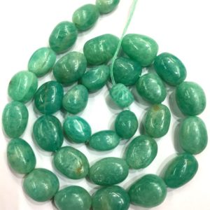 Shop Amazonite Chip & Nugget Beads! AAA QUALITY~Natural Amazonite Nuggets beads Smooth Hand Polished Nugget Shape Beads Amazonite Gemstone Beads Jewelry Making Nuggets Beads. | Natural genuine chip Amazonite beads for beading and jewelry making.  #jewelry #beads #beadedjewelry #diyjewelry #jewelrymaking #beadstore #beading #affiliate #ad