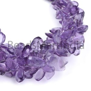 Shop Amethyst Chip & Nugget Beads! Amethyst Faceted Flat Nugget Beads, Purple Amethyst Flat Nugget Beads, Amethyst Fancy Nugget Beads, Purple Amethyst Nuggets | Natural genuine chip Amethyst beads for beading and jewelry making.  #jewelry #beads #beadedjewelry #diyjewelry #jewelrymaking #beadstore #beading #affiliate #ad