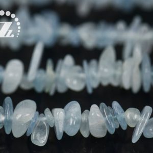 Shop Aquamarine Chip & Nugget Beads! Aquamarine chip beads,irregular nugget beads,Blue Aquamarine,natural,gemstone,polished beads,diy,Grade A,5-8mm,35" full strand | Natural genuine chip Aquamarine beads for beading and jewelry making.  #jewelry #beads #beadedjewelry #diyjewelry #jewelrymaking #beadstore #beading #affiliate #ad