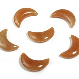 Shop Aventurine Cabochons! Orange Aventurine Gemstone Moon – Moon Shape Cabochon Gemstone – Carved Moon – Healing Crystal – Gemstone Crescent – 3×1.2cm – MO1080 | Natural genuine stones & crystals in various shapes & sizes. Buy raw cut, tumbled, or polished gemstones for making jewelry or crystal healing energy vibration raising reiki stones. #crystals #gemstones #crystalhealing #crystalsandgemstones #energyhealing #affiliate #ad