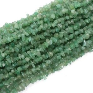 Shop Aventurine Chip & Nugget Beads! 35" Long Natural Green Aventurine Gemstone Polished Smooth Uncut Chips Shape Center Drilled Beads Size 5-8 MM Jewelry Making Wholesale Price | Natural genuine chip Aventurine beads for beading and jewelry making.  #jewelry #beads #beadedjewelry #diyjewelry #jewelrymaking #beadstore #beading #affiliate #ad