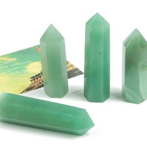 Shop Aventurine Points & Wands! Aventurine Obelisk Tower Stone – Obelisk Tower Stone – Natural Crystal Gemstone – Green Tower Stone – TW1008 | Natural genuine stones & crystals in various shapes & sizes. Buy raw cut, tumbled, or polished gemstones for making jewelry or crystal healing energy vibration raising reiki stones. #crystals #gemstones #crystalhealing #crystalsandgemstones #energyhealing #affiliate #ad