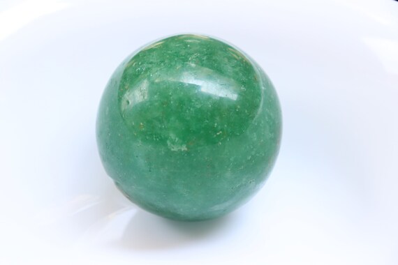 Dark Green Aventurine Sphere, Healing Crystal Sphere, Green Aventurine Sphere, Chakra Crystals, Chakra Cube, Healing Stone, Home & Decor