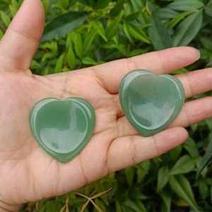 Shop Aventurine Shapes! Green Aventurine Heart Worry Stone | Natural genuine stones & crystals in various shapes & sizes. Buy raw cut, tumbled, or polished gemstones for making jewelry or crystal healing energy vibration raising reiki stones. #crystals #gemstones #crystalhealing #crystalsandgemstones #energyhealing #affiliate #ad
