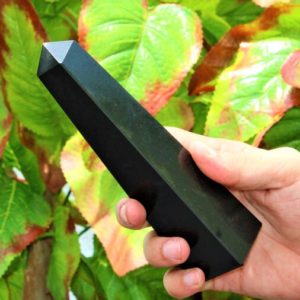 Small 165MM Egyptian 4 Sided Black Tourmaline Stone Aura Healing Metaphysical Power Obelisk Tower | Natural genuine stones & crystals in various shapes & sizes. Buy raw cut, tumbled, or polished gemstones for making jewelry or crystal healing energy vibration raising reiki stones. #crystals #gemstones #crystalhealing #crystalsandgemstones #energyhealing #affiliate #ad