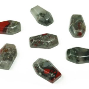 Shop Bloodstone Cabochons! African BloodStone Coffin Crystal – Cabochon – Crystal Carving – 3cm CO1020 | Natural genuine stones & crystals in various shapes & sizes. Buy raw cut, tumbled, or polished gemstones for making jewelry or crystal healing energy vibration raising reiki stones. #crystals #gemstones #crystalhealing #crystalsandgemstones #energyhealing #affiliate #ad