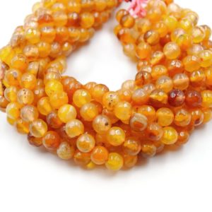 Shop Carnelian Beads! Carnelian Beads | Faceted Round Gemstone Beads – 4mm 6mm 8mm 10mm 12mm Available | Natural genuine beads Carnelian beads for beading and jewelry making.  #jewelry #beads #beadedjewelry #diyjewelry #jewelrymaking #beadstore #beading #affiliate #ad