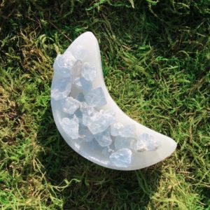 Shop Celestite Stones & Crystals! Celestite Raw Pieces | Natural genuine stones & crystals in various shapes & sizes. Buy raw cut, tumbled, or polished gemstones for making jewelry or crystal healing energy vibration raising reiki stones. #crystals #gemstones #crystalhealing #crystalsandgemstones #energyhealing #affiliate #ad
