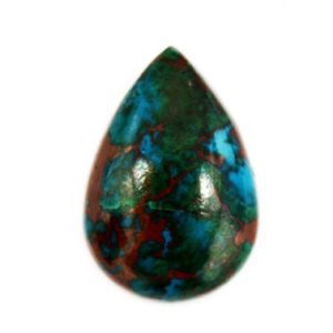 Shop Chrysocolla Cabochons! Chrysocolla Cabochon Stone (25mm x 17mm x 6mm) 20.5cts – Drop Cabochon – Chrysocolla Gemstone – Cabochon Gemstone – Green Blue Cab | Natural genuine stones & crystals in various shapes & sizes. Buy raw cut, tumbled, or polished gemstones for making jewelry or crystal healing energy vibration raising reiki stones. #crystals #gemstones #crystalhealing #crystalsandgemstones #energyhealing #affiliate #ad