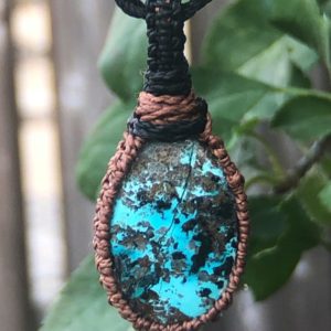 Shop Chrysocolla Pendants! chrysocolla pendant necklace for mom,chrysocolla necklace for men,macrame gemstone pendant,macrame necklace for her,healing crystal necklace | Natural genuine Chrysocolla pendants. Buy handcrafted artisan men's jewelry, gifts for men.  Unique handmade mens fashion accessories. #jewelry #beadedpendants #beadedjewelry #shopping #gift #handmadejewelry #pendants #affiliate #ad