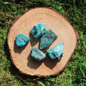 Shop Raw & Rough Chrysocolla Stones! Chrysocolla Raw Chunk | Natural genuine stones & crystals in various shapes & sizes. Buy raw cut, tumbled, or polished gemstones for making jewelry or crystal healing energy vibration raising reiki stones. #crystals #gemstones #crystalhealing #crystalsandgemstones #energyhealing #affiliate #ad