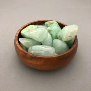 Shop Tumbled Chrysoprase Crystals & Pocket Stones! Chrysoprase Crystal Tumbled Stone for Heart Chakra, Peacefulness, Compassion, Self Love, Abundance, Independence, Prosperity, Love Crystal | Natural genuine stones & crystals in various shapes & sizes. Buy raw cut, tumbled, or polished gemstones for making jewelry or crystal healing energy vibration raising reiki stones. #crystals #gemstones #crystalhealing #crystalsandgemstones #energyhealing #affiliate #ad