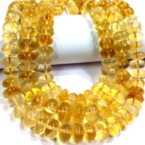 AAA QUALITY~~Extremely Beautiful~~Natural Citrine Gemstone Beads Smooth Polished Citrine Rondelle Beads Citrine Smooth Beads Total 3 Strand. | Natural genuine beads Array beads for beading and jewelry making.  #jewelry #beads #beadedjewelry #diyjewelry #jewelrymaking #beadstore #beading #affiliate #ad