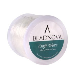 Shop Stringing Material for Jewelry Making! Elastic Clear Round Translucent Beading Thread Stretch String Cord for Jewelry Making 0.6/0.8/1.0/1.2 mm BEADNOVA | Shop jewelry making and beading supplies, tools & findings for DIY jewelry making and crafts. #jewelrymaking #diyjewelry #jewelrycrafts #jewelrysupplies #beading #affiliate #ad