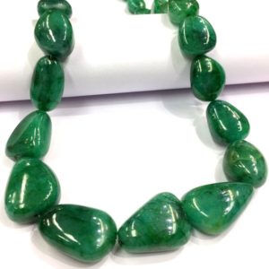 Shop Emerald Chip & Nugget Beads! AAA+ QUALITY~~Natural Green Beryl Nuggets Beads Emerald Smooth Nuggets Shape Beads Large Size Polished Nuggets Emerald Gemstone Beads. | Natural genuine chip Emerald beads for beading and jewelry making.  #jewelry #beads #beadedjewelry #diyjewelry #jewelrymaking #beadstore #beading #affiliate #ad