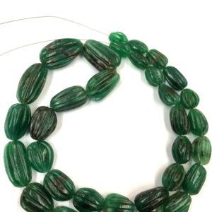 Shop Emerald Chip & Nugget Beads! Thanksgiving Sale-natural Very Rare Green Emerald Carving Beads Emerald Unusual Shape-emerald Smooth Nuggets Beads Wholesale Emerald Gems | Natural genuine chip Emerald beads for beading and jewelry making.  #jewelry #beads #beadedjewelry #diyjewelry #jewelrymaking #beadstore #beading #affiliate #ad