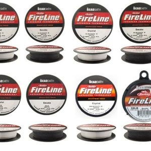 Shop Beading Thread! Fireline Microfused Braided Beading Thread, Availabe in Smoke Grey, Black Satin, or Crystal, 4, 6, 8, or 10 LB Test, 50 or 125 Yard Spool | Shop jewelry making and beading supplies, tools & findings for DIY jewelry making and crafts. #jewelrymaking #diyjewelry #jewelrycrafts #jewelrysupplies #beading #affiliate #ad