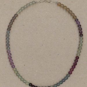 Shop Fluorite Necklaces! Multi-color Fluorite Necklace Handmade by Chris Hay | Natural genuine Fluorite necklaces. Buy crystal jewelry, handmade handcrafted artisan jewelry for women.  Unique handmade gift ideas. #jewelry #beadednecklaces #beadedjewelry #gift #shopping #handmadejewelry #fashion #style #product #necklaces #affiliate #ad