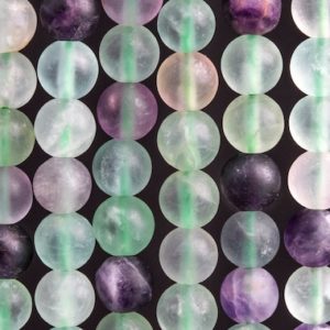 Shop Fluorite Round Beads! Genuine Natural Fluorite Gemstone Beads 6MM Matte Multicolor Round A Quality Loose Beads (107077) | Natural genuine round Fluorite beads for beading and jewelry making.  #jewelry #beads #beadedjewelry #diyjewelry #jewelrymaking #beadstore #beading #affiliate #ad