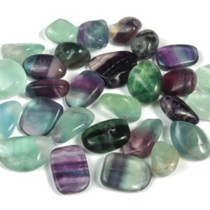Shop Fluorite Stones & Crystals! Fluorite Tumbled Stone – Shaped Crystal – Fluorite Crystal – Fluorite Crystal Stone – 0.5 – 1 inch TU1013 | Natural genuine stones & crystals in various shapes & sizes. Buy raw cut, tumbled, or polished gemstones for making jewelry or crystal healing energy vibration raising reiki stones. #crystals #gemstones #crystalhealing #crystalsandgemstones #energyhealing #affiliate #ad