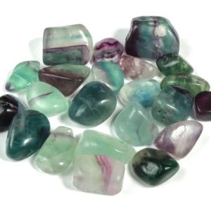 Shop Tumbled Fluorite Crystals & Pocket Stones! Fluorite Tumbled Stone – Fluorite Crystal – Fluorite Irregular shaped Crystal –   Fluorite Crystal Stone – 1 – 1.5 inch – TU1012 | Natural genuine stones & crystals in various shapes & sizes. Buy raw cut, tumbled, or polished gemstones for making jewelry or crystal healing energy vibration raising reiki stones. #crystals #gemstones #crystalhealing #crystalsandgemstones #energyhealing #affiliate #ad
