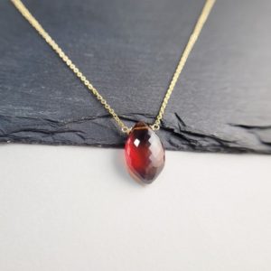 Shop Garnet Pendants! Genuine Garnet Necklace, January Birthstone /Handmade Jewelry/ Necklaces for Women, Garnet Pendant, Simple Gold Necklace, Gemstone Necklace | Natural genuine Garnet pendants. Buy crystal jewelry, handmade handcrafted artisan jewelry for women.  Unique handmade gift ideas. #jewelry #beadedpendants #beadedjewelry #gift #shopping #handmadejewelry #fashion #style #product #pendants #affiliate #ad
