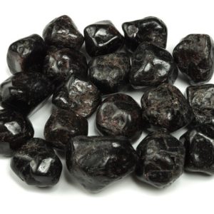 Shop Tumbled Garnet Crystals & Pocket Stones! Garnet Tumbled Stones – Polished Garnet – Healing Stone – Home Decor – TU1131 | Natural genuine stones & crystals in various shapes & sizes. Buy raw cut, tumbled, or polished gemstones for making jewelry or crystal healing energy vibration raising reiki stones. #crystals #gemstones #crystalhealing #crystalsandgemstones #energyhealing #affiliate #ad