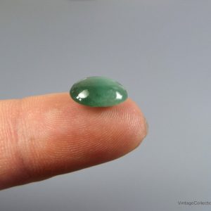 Shop Jade Cabochons! Green Jade cabochon 3.5ct  Green. Natural Jadeite Jade "Grade A" Untreated – JB628 | Natural genuine stones & crystals in various shapes & sizes. Buy raw cut, tumbled, or polished gemstones for making jewelry or crystal healing energy vibration raising reiki stones. #crystals #gemstones #crystalhealing #crystalsandgemstones #energyhealing #affiliate #ad
