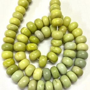 Green Serpentine Gemstone Smooth Rondelle Beads 11 MM Natural Serpentine Stone Beads 18” Serpentine Smooth Beads Serpentine Rondelle Beads | Natural genuine rondelle Serpentine beads for beading and jewelry making.  #jewelry #beads #beadedjewelry #diyjewelry #jewelrymaking #beadstore #beading #affiliate #ad