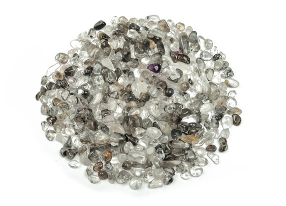 Herkimer Diamond Crystal Chips – Gemstone Chips – Crystal Semi Tumbled Chips - Bulk Crystal - 7-12mm - Cp1100