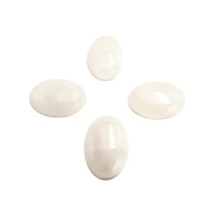 Shop Jade Cabochons! White Jade Oval Cabochon Size 20x30mm Sold Per Piece | Natural genuine stones & crystals in various shapes & sizes. Buy raw cut, tumbled, or polished gemstones for making jewelry or crystal healing energy vibration raising reiki stones. #crystals #gemstones #crystalhealing #crystalsandgemstones #energyhealing #affiliate #ad