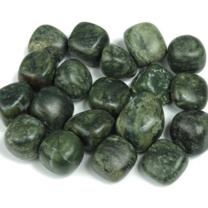 Shop Tumbled Jade Crystals & Pocket Stones! Nephrite Jade Tumbled Stone – Nephrite Crystal –  Polished Nephrite Stones – Healing Stone – Gift – TU1076 | Natural genuine stones & crystals in various shapes & sizes. Buy raw cut, tumbled, or polished gemstones for making jewelry or crystal healing energy vibration raising reiki stones. #crystals #gemstones #crystalhealing #crystalsandgemstones #energyhealing #affiliate #ad