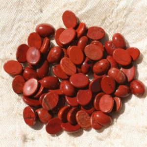 Shop Jasper Cabochons! 2PC – Jasper – Red Oval 8x6mm – 4558550016843 Cabochons | Natural genuine stones & crystals in various shapes & sizes. Buy raw cut, tumbled, or polished gemstones for making jewelry or crystal healing energy vibration raising reiki stones. #crystals #gemstones #crystalhealing #crystalsandgemstones #energyhealing #affiliate #ad