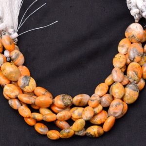Shop Jasper Bead Shapes! AAA Bumble Bee Jasper Gemstone 10mm-16mm Smooth Oval Beads | 8inch Strand | Natural Bumble Bee Semi Precious Gemstone Oval Beads for Jewelry | Natural genuine other-shape Jasper beads for beading and jewelry making.  #jewelry #beads #beadedjewelry #diyjewelry #jewelrymaking #beadstore #beading #affiliate #ad