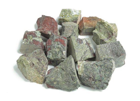 Dragon Blood Jasper Raw Stone - Rough Dragon Blood - Natural Raw Crystal - Pocket Crystal - Healing Stone – Ra1076