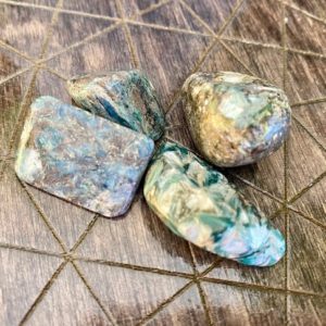 Shop Tumbled Kyanite Crystals & Pocket Stones! Green Kyanite Tumbled Large Rare | Natural Gemstone Crystal | Natural genuine stones & crystals in various shapes & sizes. Buy raw cut, tumbled, or polished gemstones for making jewelry or crystal healing energy vibration raising reiki stones. #crystals #gemstones #crystalhealing #crystalsandgemstones #energyhealing #affiliate #ad