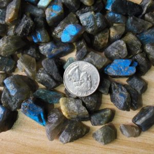 Shop Labradorite Stones & Crystals! Rough Labradorite Stone Natural Raw Labradorite Flash Stone | Natural genuine stones & crystals in various shapes & sizes. Buy raw cut, tumbled, or polished gemstones for making jewelry or crystal healing energy vibration raising reiki stones. #crystals #gemstones #crystalhealing #crystalsandgemstones #energyhealing #affiliate #ad