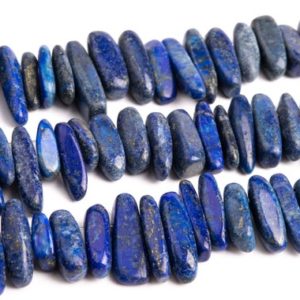 Shop Lapis Lazuli Chip & Nugget Beads! Deep Blue Lapis Lazuli Beads Stick Pebble Chip Grade A Genuine Natural Gemstone Loose Beads 12-24×3-5MM | Natural genuine chip Lapis Lazuli beads for beading and jewelry making.  #jewelry #beads #beadedjewelry #diyjewelry #jewelrymaking #beadstore #beading #affiliate #ad