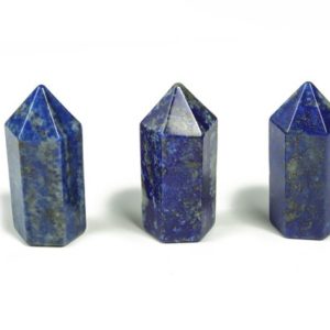 Shop Lapis Lazuli Points & Wands! Lapis Lazuli Obelisk Tower – Gemstone Tower – Lapis Lazuli Wand – Hand Carved Crystal Point – Healing Crystal – 3.5 Cm – TW1032 | Natural genuine stones & crystals in various shapes & sizes. Buy raw cut, tumbled, or polished gemstones for making jewelry or crystal healing energy vibration raising reiki stones. #crystals #gemstones #crystalhealing #crystalsandgemstones #energyhealing #affiliate #ad