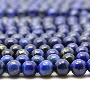 Shop Lapis Lazuli Round Beads! Round Lapis beads,September birthstone beads,navy blue beads,semiprecious beads,wholesale beads India,8mm,10mm beads – 16" Strand | Natural genuine round Lapis Lazuli beads for beading and jewelry making.  #jewelry #beads #beadedjewelry #diyjewelry #jewelrymaking #beadstore #beading #affiliate #ad