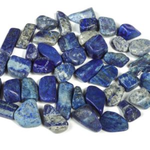 Shop Tumbled Lapis Lazuli Crystals & Pocket Stones! Lapis Lazuli Tumbled Stone – Lapis Lazuli Crystal Stone – Protection Stone – Blue Lapis Lazuli Gemstone – 0.6 – 1 inch – TU1027 | Natural genuine stones & crystals in various shapes & sizes. Buy raw cut, tumbled, or polished gemstones for making jewelry or crystal healing energy vibration raising reiki stones. #crystals #gemstones #crystalhealing #crystalsandgemstones #energyhealing #affiliate #ad