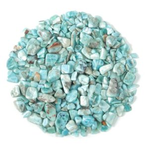 Larimar Chips – Gemstone Chips – Crystal Semi Tumbled Chips – Bulk Crystal – 7-15mm – CP1117 | Natural genuine stones & crystals in various shapes & sizes. Buy raw cut, tumbled, or polished gemstones for making jewelry or crystal healing energy vibration raising reiki stones. #crystals #gemstones #crystalhealing #crystalsandgemstones #energyhealing #affiliate #ad