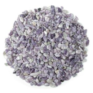 Shop Tumbled Lepidolite Crystals & Pocket Stones! Lepidolite Chips – Gemstone Chips – Crystal Semi Tumbled Chips – Bulk Crystal – 2-6mm  – CP1070 | Natural genuine stones & crystals in various shapes & sizes. Buy raw cut, tumbled, or polished gemstones for making jewelry or crystal healing energy vibration raising reiki stones. #crystals #gemstones #crystalhealing #crystalsandgemstones #energyhealing #affiliate #ad