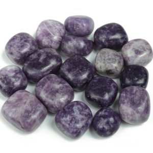 Shop Tumbled Lepidolite Crystals & Pocket Stones! Lepidolite Tumbled Stone – Crystal Gemstone – Natural Stone – Lepidolite Gemstone – TU1137 | Natural genuine stones & crystals in various shapes & sizes. Buy raw cut, tumbled, or polished gemstones for making jewelry or crystal healing energy vibration raising reiki stones. #crystals #gemstones #crystalhealing #crystalsandgemstones #energyhealing #affiliate #ad